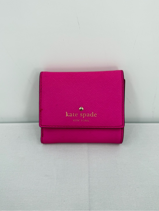 kate spade Handbags - Kate Spade Cedar Street Tavy Saffiano Leather Pink Trifold Wallet Barbiecore
